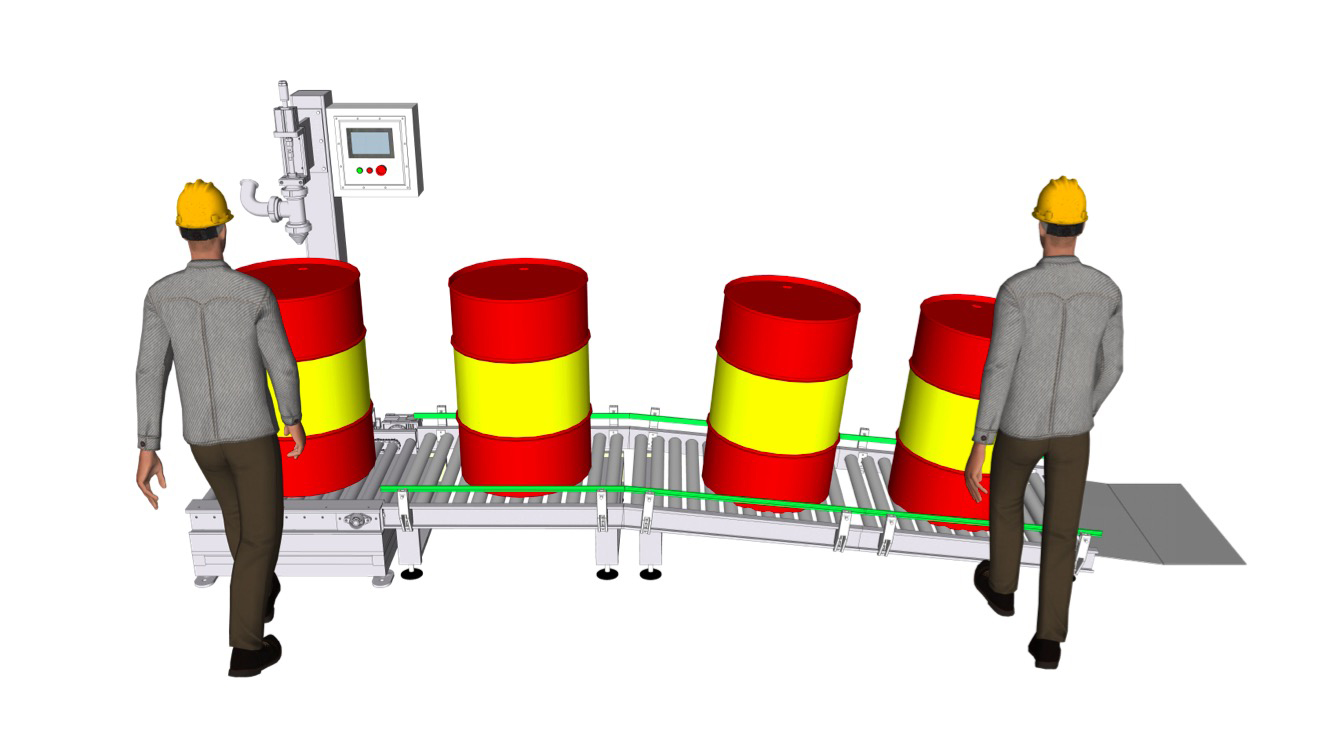 化學品灌裝機 標準應用