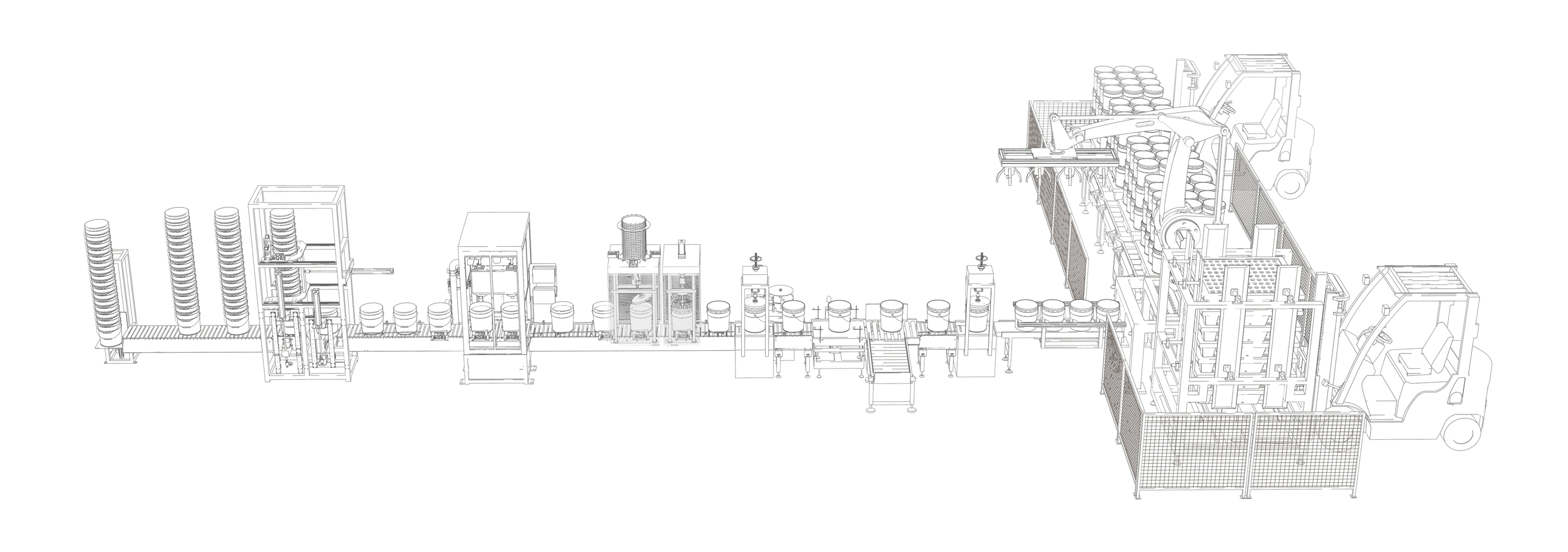 化學(xué)品灌裝機(jī) 灌裝線素圖