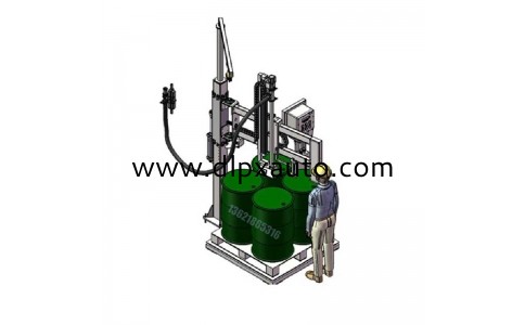 200升自動貼標(biāo)灌裝機 食用油灌裝機