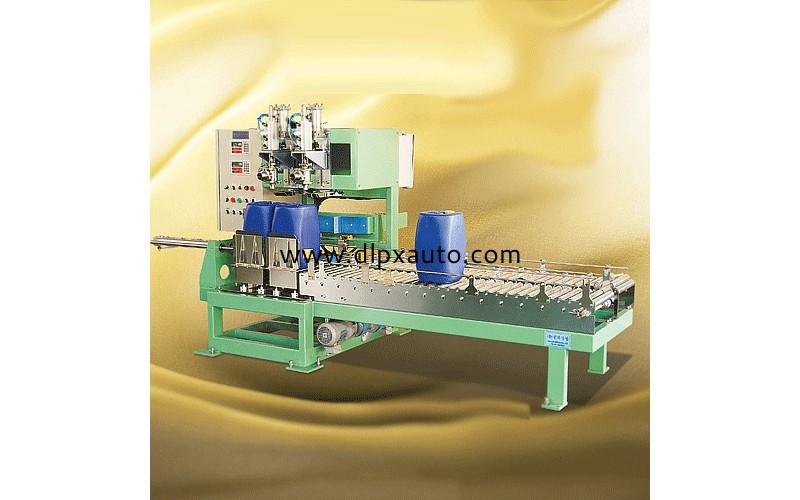 雙全自動液體灌裝機 雙頭全自動活塞式液體灌裝機