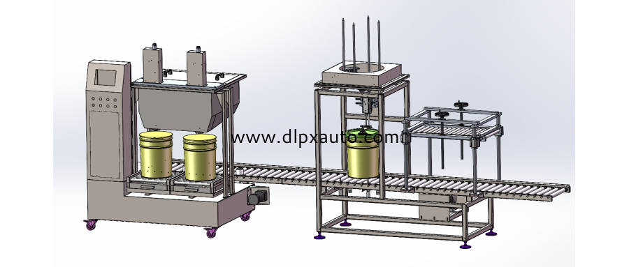 涂料半自動灌裝機(jī)