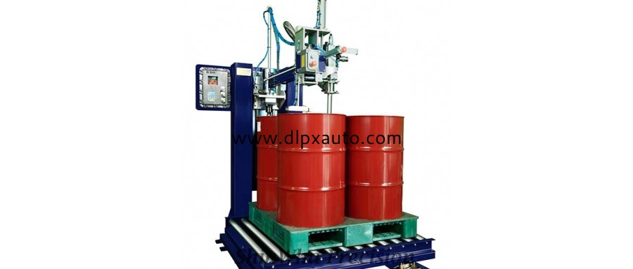 20升桶油墨灌裝機-油漆涂料溶劑全自動小型灌裝機設備廠家