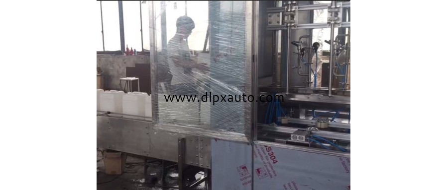 20升食用油灌裝機(jī)直線式5升PET菜籽花生油12頭全自動(dòng)油罐 裝流水線