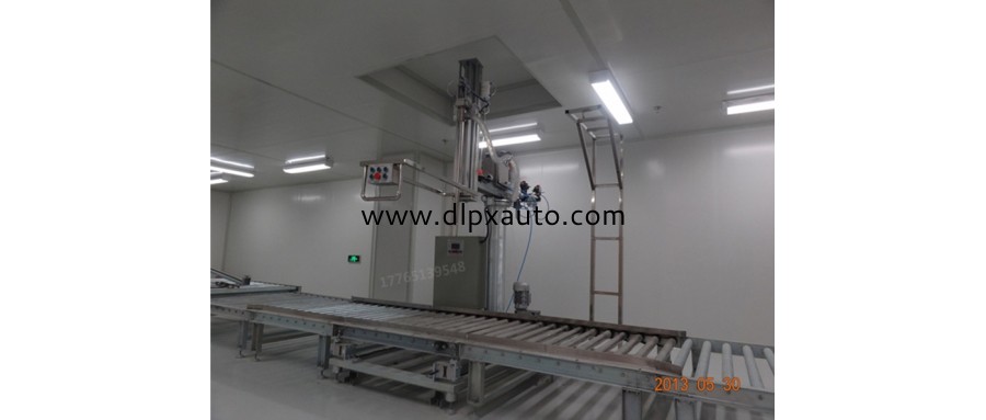 200升化工油脂雙工位自動搖臂灌裝機